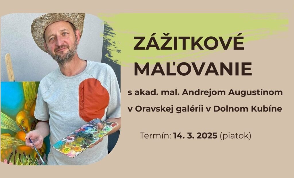 Zážitkové maľovanie s Andrejom Augustínom